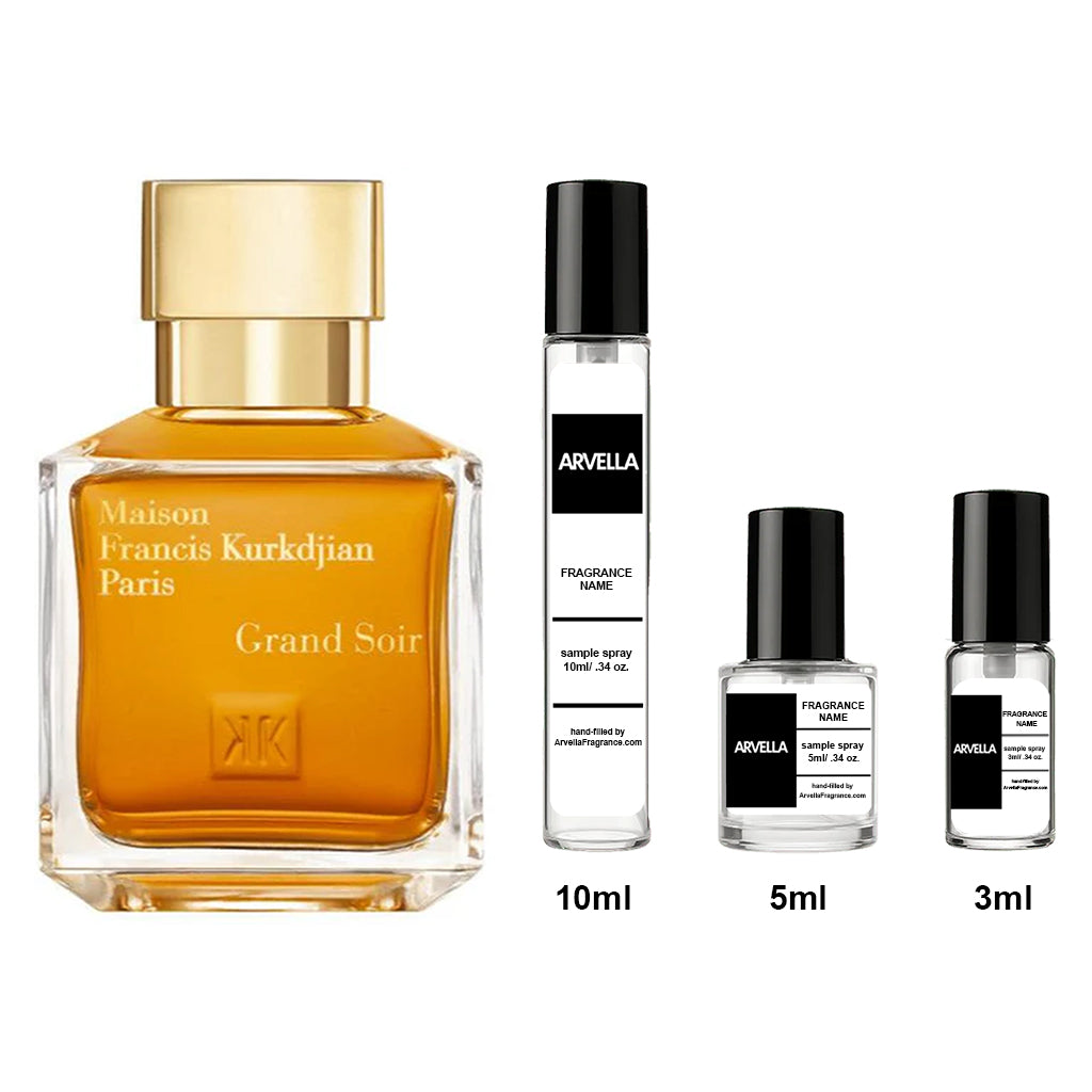 Maison Francis Kurkdjian Grand Soir Sample 10ml Spray - Arvella Fragrance